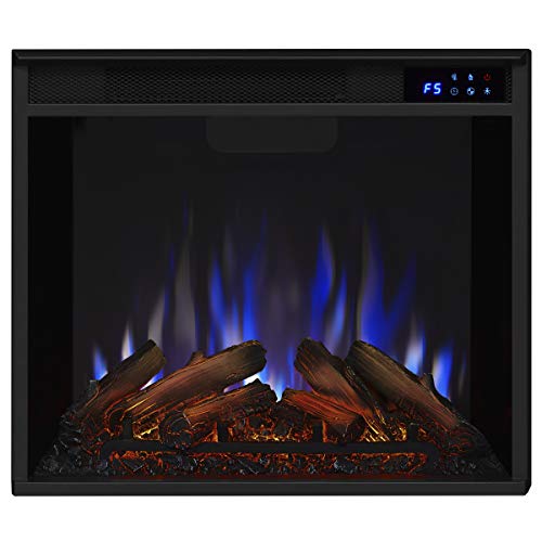 Real Flame 5950E Chateau Corner Electric Fireplace, Small, White