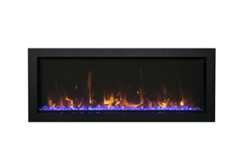 Amantii BI-30 Extraslim Indoor or Outdoor Electric Fireplace