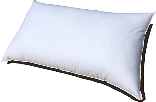 Pillowflex Synthetic Down Pillow Insert - 21x31 Down Alternative Pillow, Ultra Soft Body Pillow, Large Standard Body Bed Sleeping Pillow - 1 Decorative Pillow Form