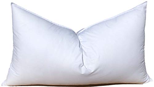 Pillowflex Synthetic Down Pillow Insert - 21x31 Down Alternative Pillow, Ultra Soft Body Pillow, Large Standard Body Bed Sleeping Pillow - 1 Decorative Pillow Form