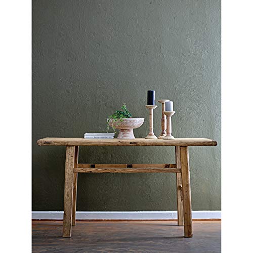 Bloomingville Reclaimed Wood Console Table, Natural
