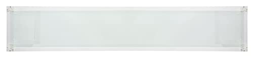 Safavieh Couture Home Benji Glam Clear Acrylic Glass Top Console Table