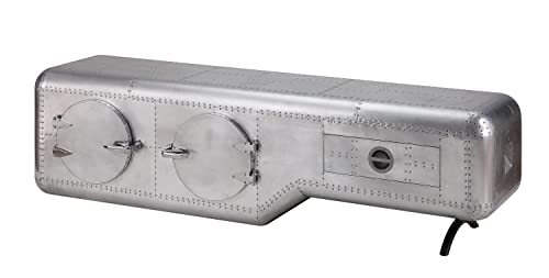 Acme Furniture TV Stand, Aluminum