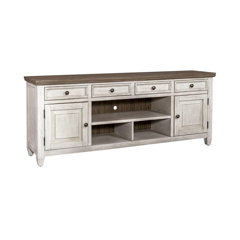 Liberty Furniture Heartland 76 Inch Tile TV Console