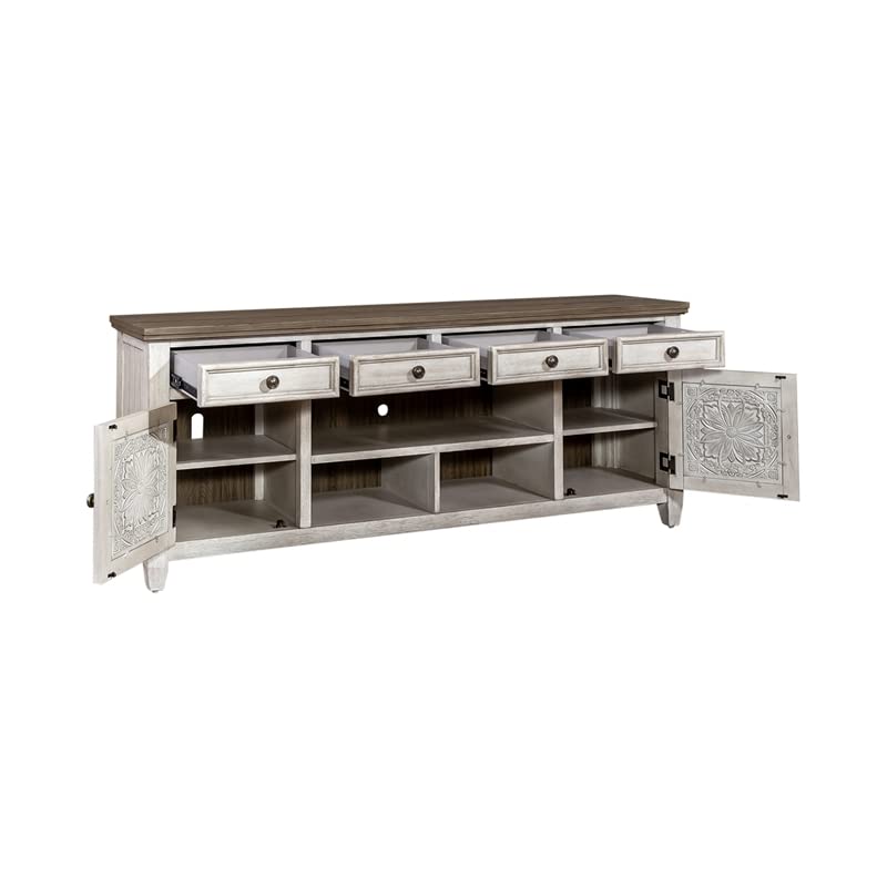 Liberty Furniture Heartland 76 Inch Tile TV Console