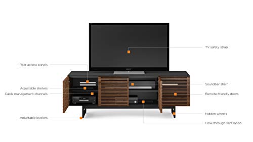 BDI Corridor Quad-Width Tall Media Cabinet