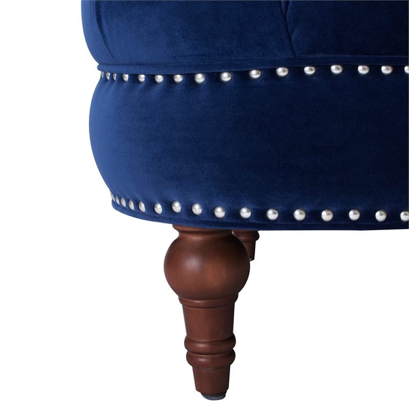 Jennifer Taylor La Rosa Tufted Accent Chair, Large, Estate Blue