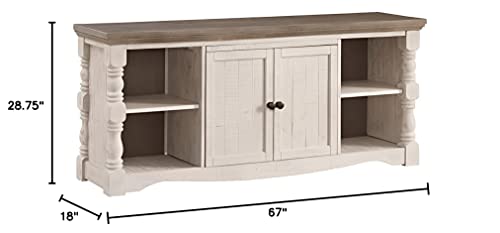 Signature Design by Ashley TV Stand, Extra Large with Shelving