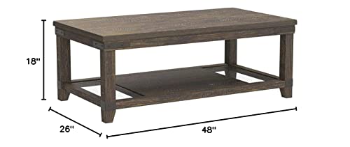 Signature Design by Ashley Danell Ridge Coffee Table, Brown