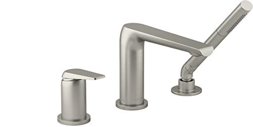 Kohler K-97360-4-BN Avid Tub Faucets, Vibrant Brushed Nickel