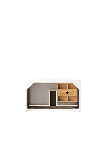 James Martin Furniture 801-V31.5-WLT 31.5 in. Milan Single Vanity Cabinet44; Mid Century Walnut