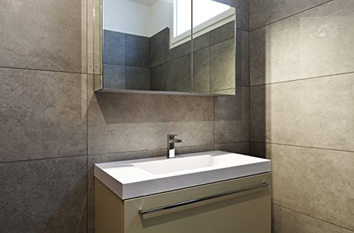 AQUADOM Royale, 48in x 30in x 5in, Bathroom Medicine Cabinet, Integrated 3X Magnifying Mirror.