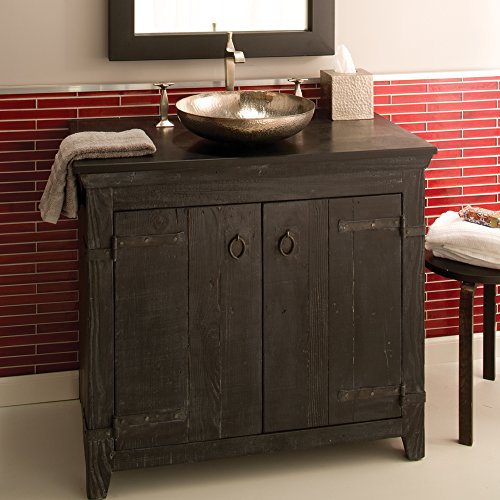 Native Trails VNB368 Americana Bathroom Vanity Base, 36", Anvil