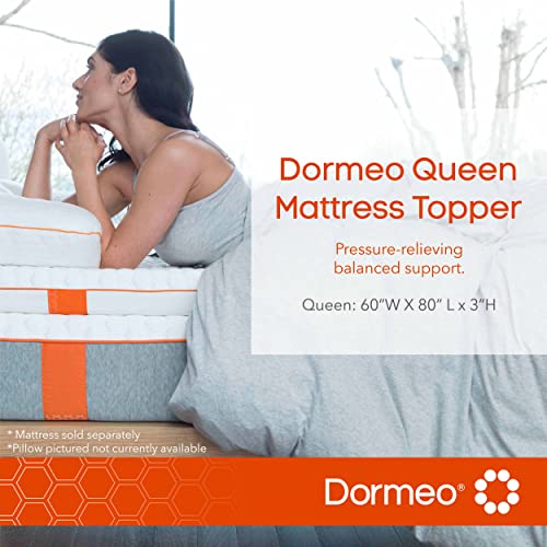 Dormeo Relieving Octaspring Technology Mattress Topper - Cooling Bed Toppers- 3 inch,Queen Size