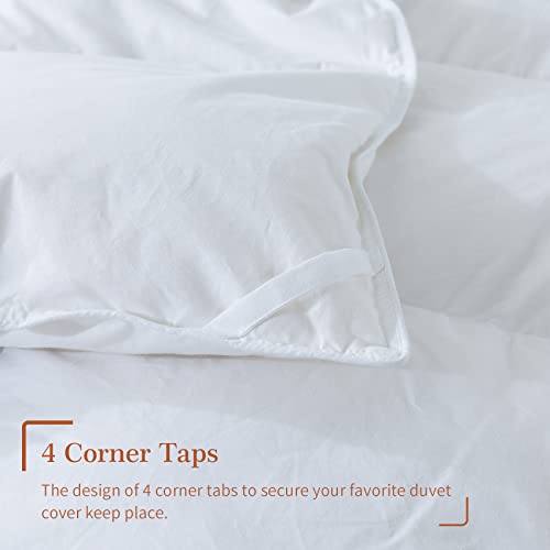Cosybay King Size White Cotton Feather Comforter