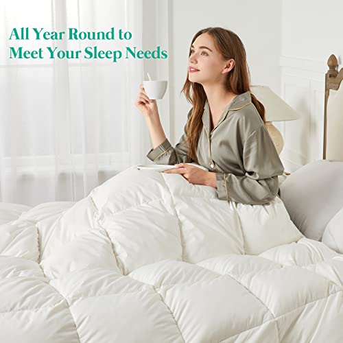 King Size Goose Feather Down Comforter Insert