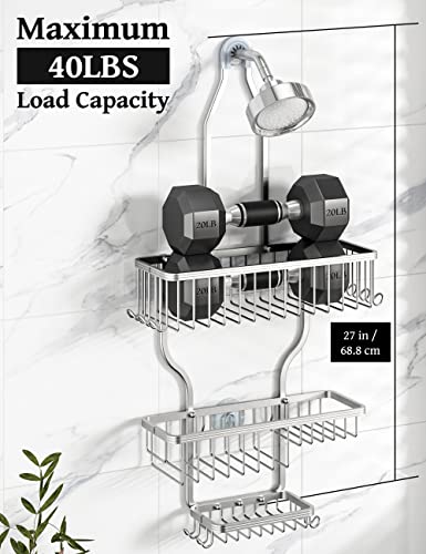 YASONIC Shower Caddy Never Rust Aluminum