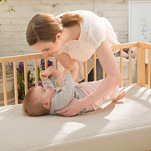 Organic 2-Stage Crib Mattress with Removable Cover