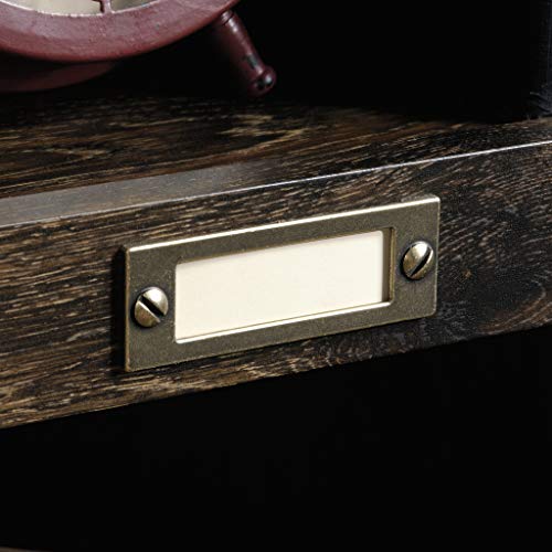 Sauder Barrister Lane Bookcase in Iron Oak