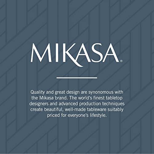 Mikasa Harmony 65 Piece Silverware Set, 18.10 Polished Mirror Stainless Steel, Service for 12 with Set