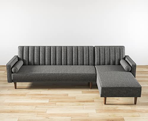 Gold Sparrow Sonoma Sectional, Charcoal
