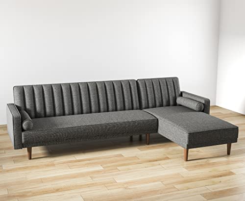 Gold Sparrow Sonoma Sectional, Charcoal