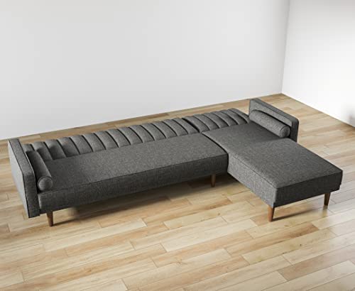 Gold Sparrow Sonoma Sectional, Charcoal
