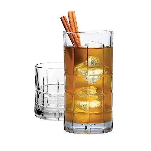 Anchor Hocking Anchor Manchester 16Pc. Set, 16 Piece, Clear