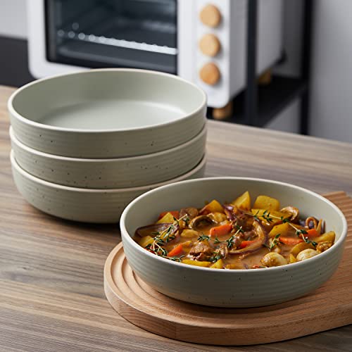 Stone lain Lauren Stoneware Dinnerware Set, 16-Piece Service for 4, Green