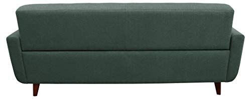 Amazon Brand – Rivet Sloane Mid-Century Modern Sofa Couch, 79.9"W, Emerald Green