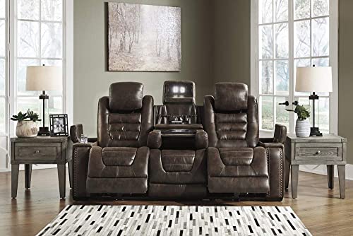 Signature Design by Ashley Game Zone Sofas, 85"W x 40"D x 44"H, Brown