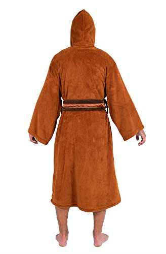 Star Wars Jedi Master Hooded Bathrobe For Adults | Big And Tall XXXL