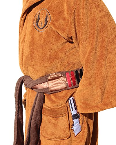 Star Wars Jedi Master Hooded Bathrobe For Adults | Big And Tall XXXL