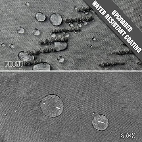 Gray Boho Tassel Shower Curtain with Hooks