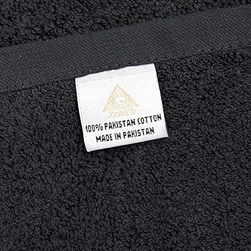 Extra Large Bath Towel - Zenith Luxury Extra Large SPA Bath Towel SPA, 40X70 Inch, 600 GSM, Oversized Bath Towel, Bath Sheets,100% Cotton (1 Pieces of Extra Large Bath Towel Black)