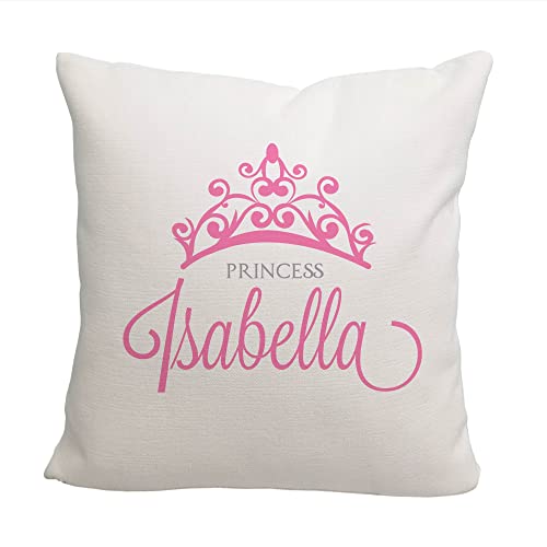 Pattern Pop Personalized Princess Throw Pillow