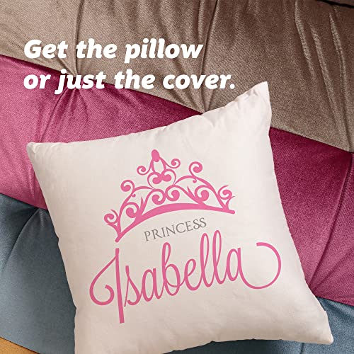 Custom Princess Throw Pillow with Fun Patterns