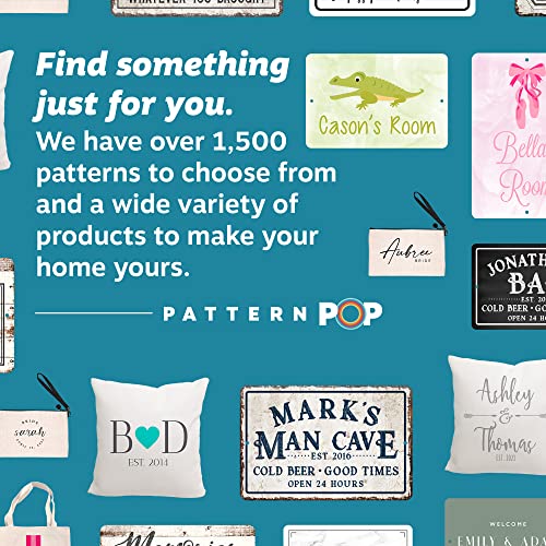 Custom Princess Throw Pillow with Fun Patterns