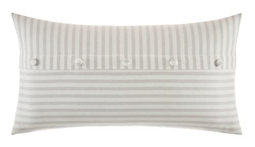 Nautica - Queen Comforter Set, Cotton Reversible Bedding with Matching Shams, Ideal Home Decor for All Seasons (Saybrook Beige, Queen)
