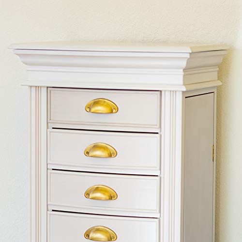 Hives and Honey Alexa Jewelry Armoire, WHITE