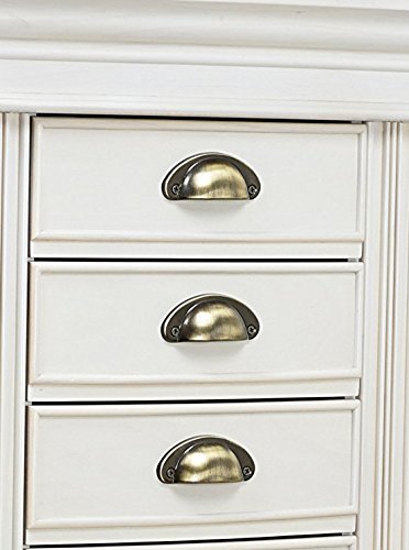 Hives and Honey Alexa Jewelry Armoire, WHITE
