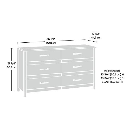Sauder Cannery Bridge Dresser, Sindoori Mango finish