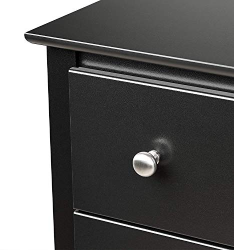 Sonoma 6 Drawer Double Dresser for Bedroom, Black