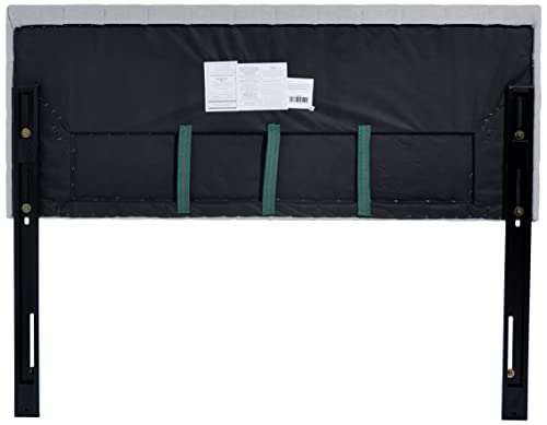 Christopher Knight Home Jezebel Fabric Headboard, Queen / Full, Light Grey