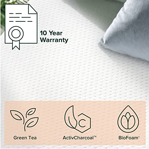 Zinus 6 Inch Green Tea Memory Foam Mattress