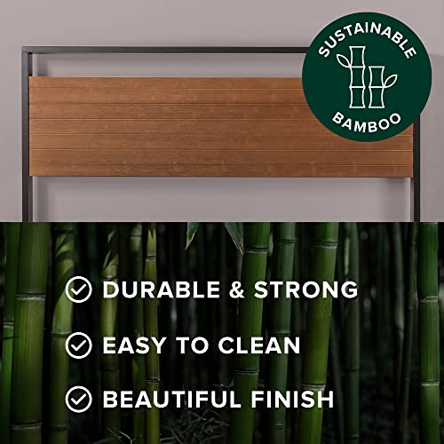 ZINUS Suzanne 37 Inch Bamboo and Metal Platform Bed Frame 