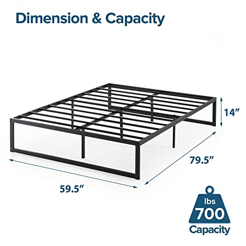 ZINUS Abel Queen Metal Platform Bed Frame / Mattress Foundation 
