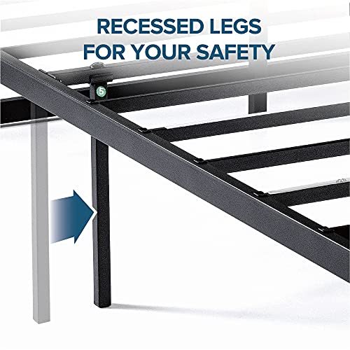ZINUS Abel Queen Metal Platform Bed Frame / Mattress Foundation 
