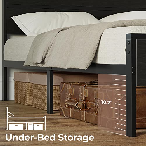 Rolanstar Queen Bed Frame with Charging Station