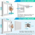 Allesin Motorized Roller Blinds with Remote Control for Windows, Blackout Smart Roller Shade, Battery Powered Electric Smart Blind (White,34" Wx72 H)